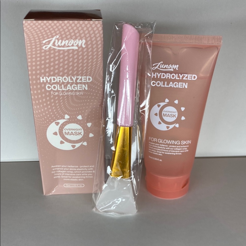 Hydrolyzed Collagen Overnight Mask - Pink & Gold